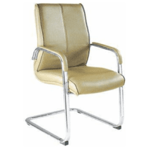 Cushioned Visitor Chair with Arms