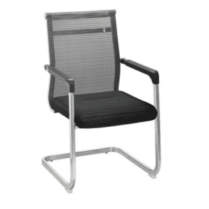 Retro Mesh Back Visitor chair with MS Chrome Finish