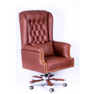 High Back Luxury Executive Office Chair with Padded Seat