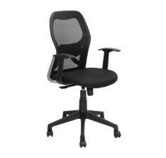 Black Matrix Medium Back Chair