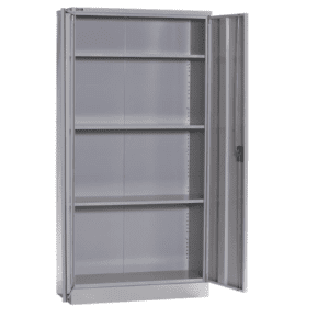 Full Height Office Cupboard with 3 adjustable shelves