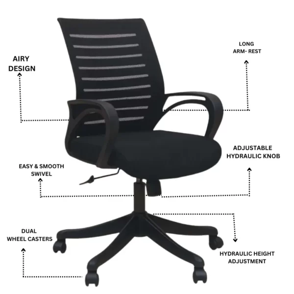 office mesh chair by furniture lelo