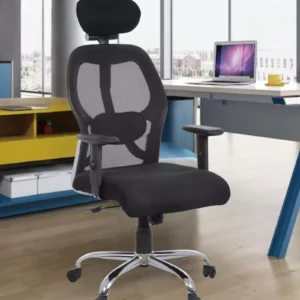 Ergonomic Mesh High Back Chair with Adjustable Handles
