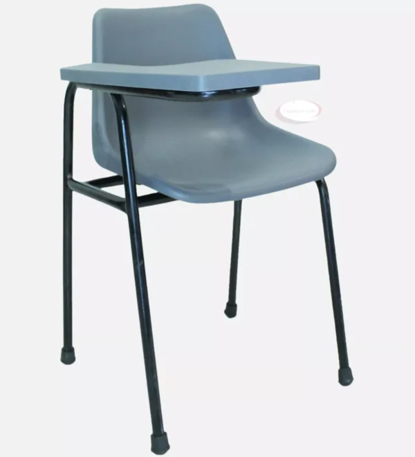 Plastic Training Chair in Grey