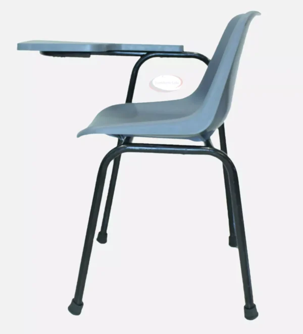 Plastic Training Chair in Grey
