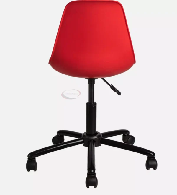 Revolving Minion Red Plastic Chair
