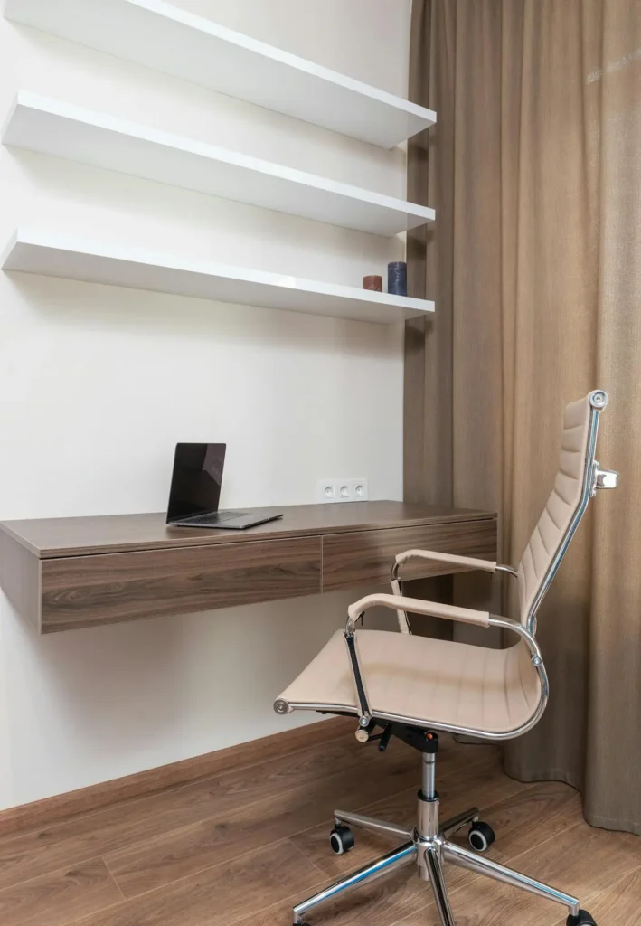 wall mounted floating desk